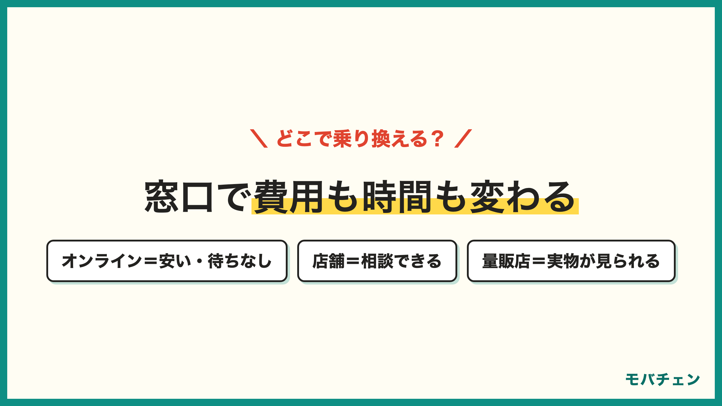 auからワイモバイル 乗り換えの窓口比較 オンラインストア 店舗 家電量販店 手数料と待ち時間が違う