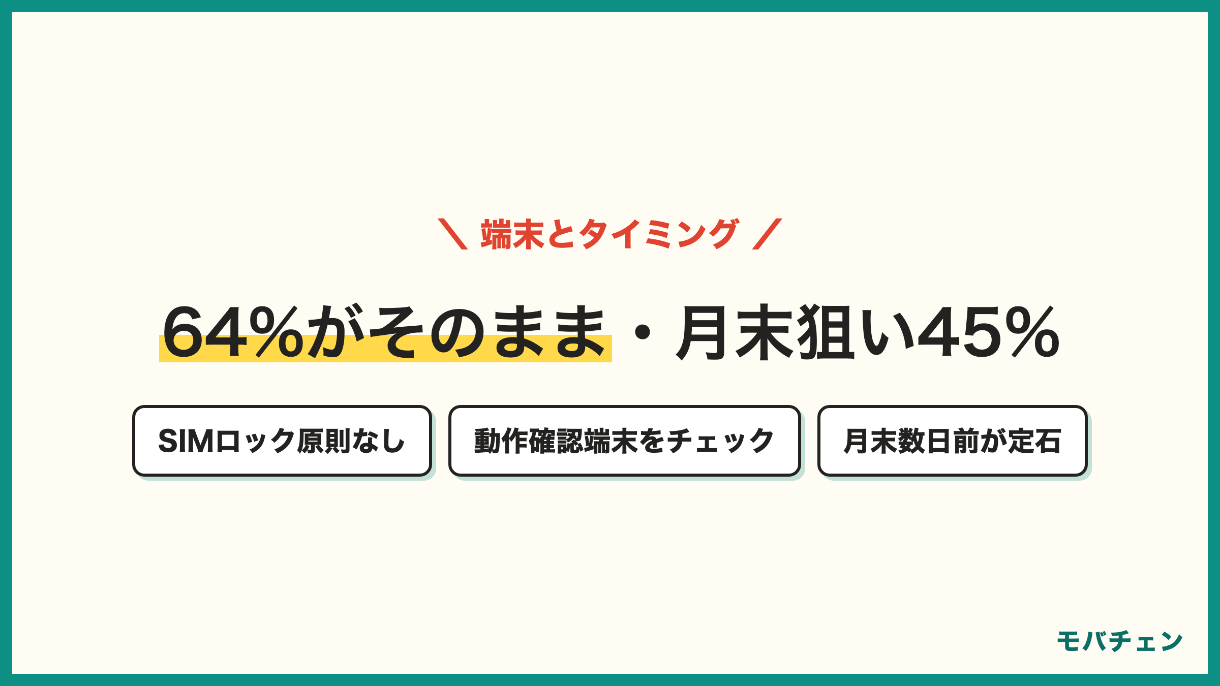 ソフトバンクからUQモバイルの端末は64%がそのまま利用 SIMロックは原則なし 乗り換えタイミングは月末狙いが45% ソフトバンクの満額ルールが理由